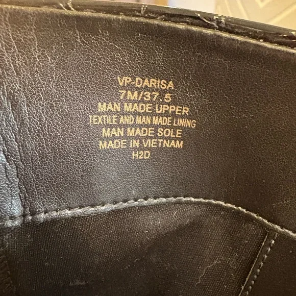 Vince Camuto Croc-Embossed Knee-High Boots - Picture 7 of 8